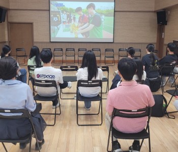 일곡마을청소년월드컵 토크콘서트 현장 스케치 이미지